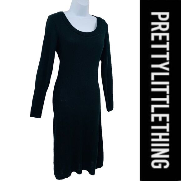 Pretty Little Thing Midi Sweater Dress - Picture 1 of 12